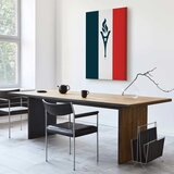  Slika - Torch Against the Backdrop of the French Flag 40x60 Premium Print | shoptok.hr
