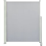 vidaXL Zložljiva stranska tenda za teraso 160x300 cm siva, (20609966) | Shoptok.si