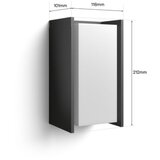 Philips LED prigušiva zidna svetiljka Hue TURACO 1xE27/8,1W/230V IP44 | Eponuda.com
