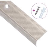  Rubnjaci za stepenice L-oblika 5 kom aluminijski 90 cm bež | shoptok.hr