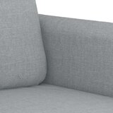 2-dijelni set sofa s jastucima svjetlosivi od tkanine | shoptok.hr