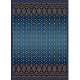 Bassetti PREGRINJALO GOLD DECOR 240/250 cm modra | Shoptok.si