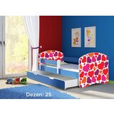 ACMA dečiji krevet ii 180x80 f + dušek 6 cm BLUE25 | ePonuda.com