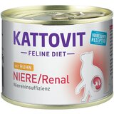 Kattovit Niere/Renal (ledvična odpoved) - 6 x 185 g Piščanec Cene