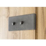 MID.YOU omara s klasičnimi vrati, barve grafita, barve hrasta | Shoptok.si