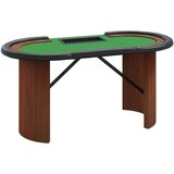  za poker za 10 igrača držač za žetone zeleni 160x80x75 cm | shoptok.hr