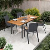 Modern Living Vrtni Stol Deni, Antracit | Shoptok.si