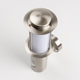  LED spoljašnje zidno svetlo sa senzorom pokreta 1xE27/4,9W/230V IP44 mat hrom | Eponuda.com