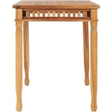  Vrtni blagovaonski stol 120 x 65 x 80 cm od masivne tikovine | shoptok.hr