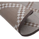Vanjski tepih ARAKIL smeđi Ø 120 cm PP | shoptok.hr