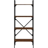  Regal za knjige 4 razine boja hrasta 56x31,5x138,5 cm drveni | Eponuda.ba