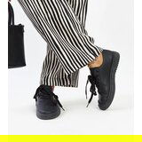 Gemre Black Lace Slip-On Sneakers Segana | shoptok.hr