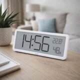 Home Sat sa alarmom i mjeračem temperature i vlažnosti - HC18 | shoptok.hr