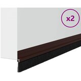  Samoljepljivi pečati za vrata 2 pcs Smeđa 100 cm | Eponuda.com