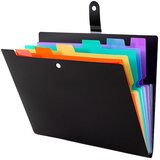 INF 7-Žepna Razširljiva A4 Harmonika Mapa - Črn PP Organizator Dokumentov, (5000243249) | Shoptok.si