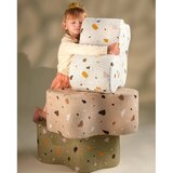 Wigiwama Bel otroški tabure iz tkanine bouclé/iz šenilje Terrazzo Cloud – | Shoptok.si