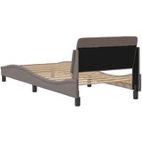  Okvir za krevet s uzglavljem Dover 80x200 cm tkanine | shoptok.hr