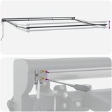  Okvir tende Bež 450 × 300 cm Poliester s PU premazom | Eponuda.ba