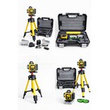 POSNETI MEDIJI 16 LINIJSKI 360 ZELENI GRADBENI LASERSKI NIVELIR 2x BATERIJI+ STOJALO 106 CM, (5000120741) | Shoptok.si