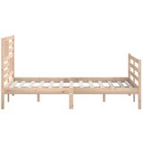  Za krevet od masivnog drva 160 x 200 cm | shoptok.hr