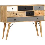 vidaXL Komoda 110x30x82 cm trden mangov les, (20955429) | Shoptok.si