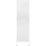 vidaXL ormar bijeli 90 x 50 x 180 cm čelični | shoptok.hr