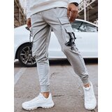 DStreet Spodnie męskie bojówki szare | Shoptok.si