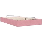 vidaXL Okvir za krevet bez madraca ružičasti 120x200 cm baršunasti | shoptok.hr