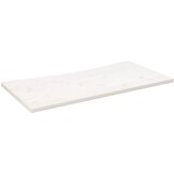  Ploča za radni stol bijela 110x55x2,5 cm od masivne borovine | shoptok.hr