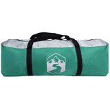  Šator za bazen s uklonjivim letvicama i mrežastim stjenkama Zelena 670 x 590 cm | Shoptok.si