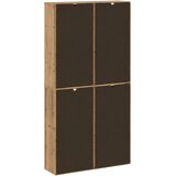  Bočni ormarići 4 kom ODDA 40x24x79 cm puno drvo bor | shoptok.hr