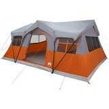  Obiteljski šator s krovom Siva i narančasta 487 x 340 x 216 cm | shoptok.hr