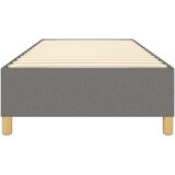  Okvir za krevet s oprugom tamnosivi 90x190 cm od tkanine | shoptok.hr