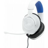 Jbl quantum 100 p žične over ear gaming slušalice, 3.5mm, plavo-bele Cene