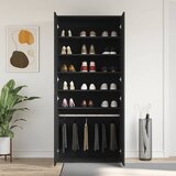  Ormar za cipele Crna 80 x 39 x 178 cm Konstruirano drvo | shoptok.hr