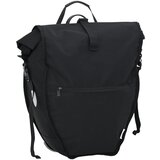 vidaXL Kolesarska torba za prtljažnik 25 L Črna 32.5x17x57 cm | Shoptok.si