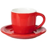 šolje za espresso sa tacnom - 6 kom