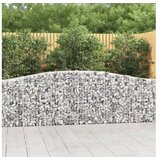  Obokane gabion košare 5 kosov 400x30x80/100 cm cinkano železo | Shoptok.si