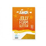 Jolly glitter foam, eva pena sa šljokicama, zlatna, A4, 10K ( 134190 ) Cene