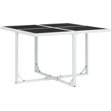  9-dijelni vrtni blagovaonski set s jastucima bijeli tekstilena | shoptok.hr