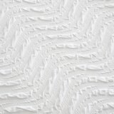 Catherine Lansfield Bela enojna posteljnina iz krepa 135x200 cm Heatset Wave – | Shoptok.si