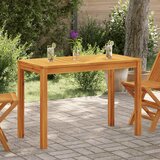  Vrtni blagovaonski stol 110 x 55 x 75 cm masivno bagremovo drvo | shoptok.hr