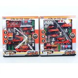 Magic Toys Gasilski igralni komplet z bencinsko črpalko, vozili in dodatki v dveh različicah | Shoptok.si