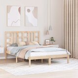  Okvir za krevet od masivnog drva 135 x 190 cm bračni | Eponuda.com