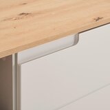 home24 NIZKA OMARICA kašmir, hrast artisan | Shoptok.si