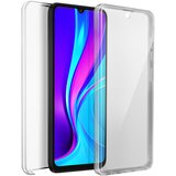 AVIZAR xiaomi redmi 9C integral 360° etui: mehka sprednja stran in trda zadnja stran - prozorna, (20626111) | Shoptok.si