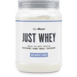 GymBeam Just Whey Grass-Fed Protein 500 g bela čokolada - kokos u