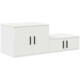 Bijeli ormar za pohranu 103x41x40 cm od drveta | shoptok.hr