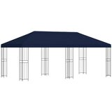 vidaXL Paviljon s stenami 6 x 3 m Modra Poliester in jeklo 190, (5000218862) | Shoptok.si