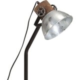 vidaXL Stolna svjetiljka 25 W vintage srebrna 18x18x60 cm E27 | shoptok.hr